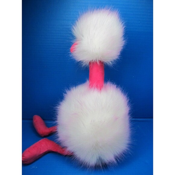 Jellycat Raspberry Ripple Pom Pom Plush Bird Pink Stuffed Animal 20" - Picture 3 of 6